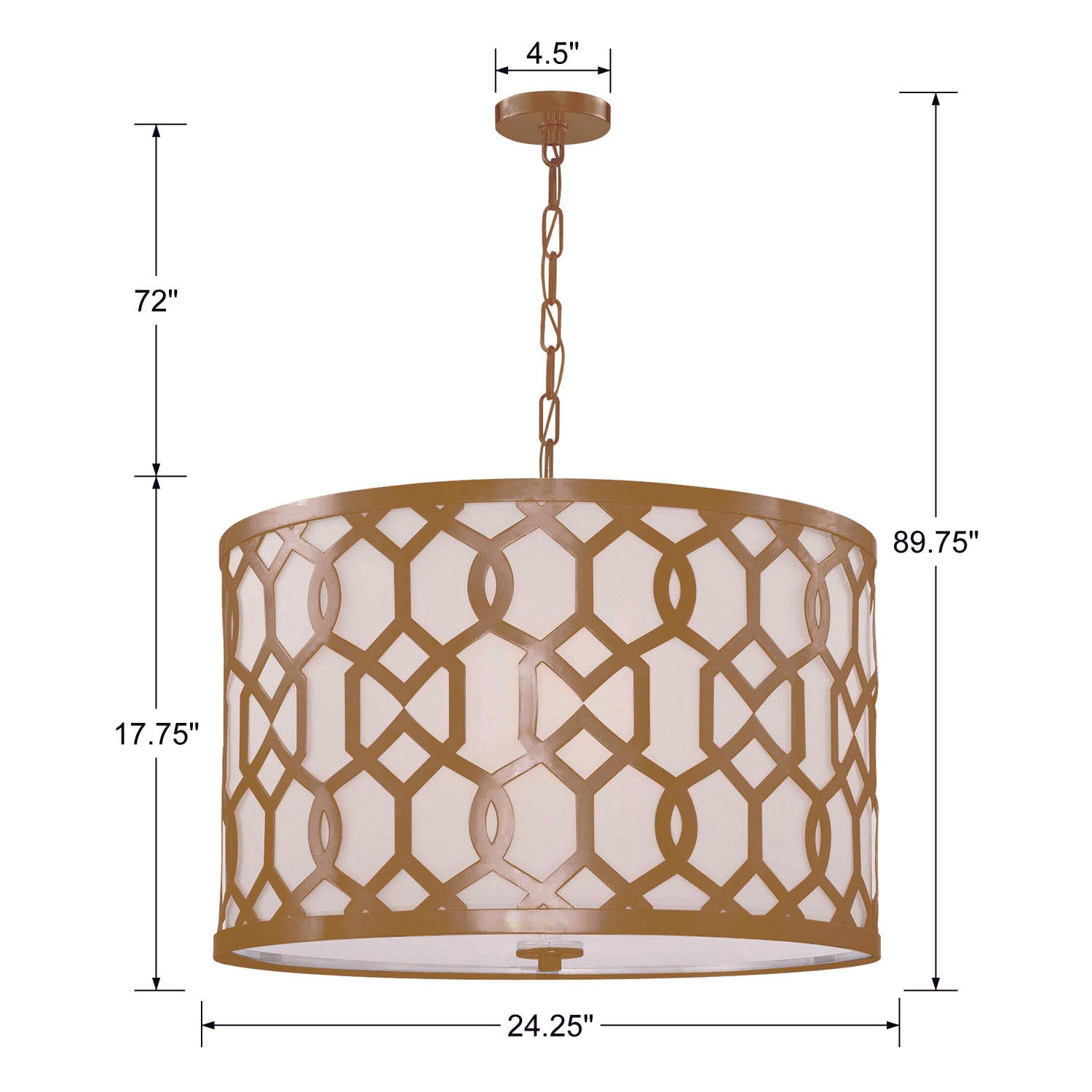 Libby Langdon for Crystorama Jennings 5-Light Chandelier