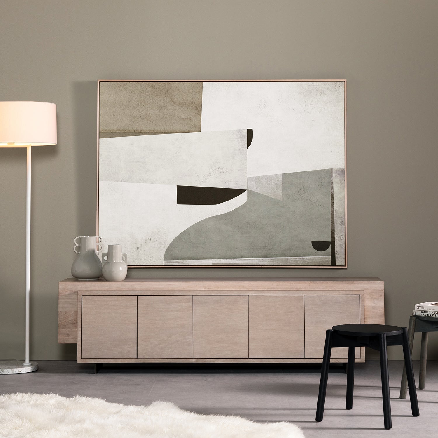 Four Hands Priory Framed Art