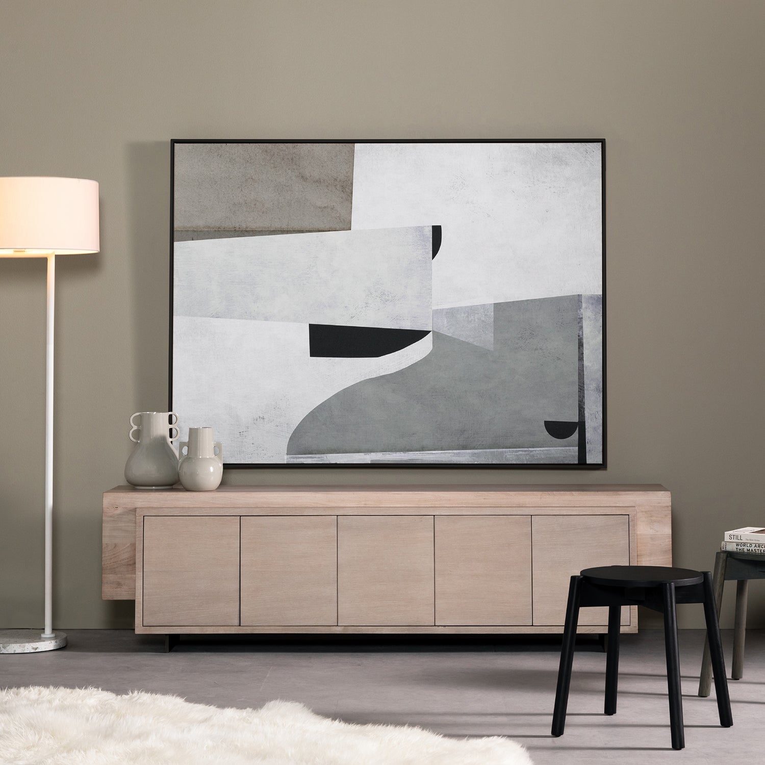 Four Hands Priory Framed Art