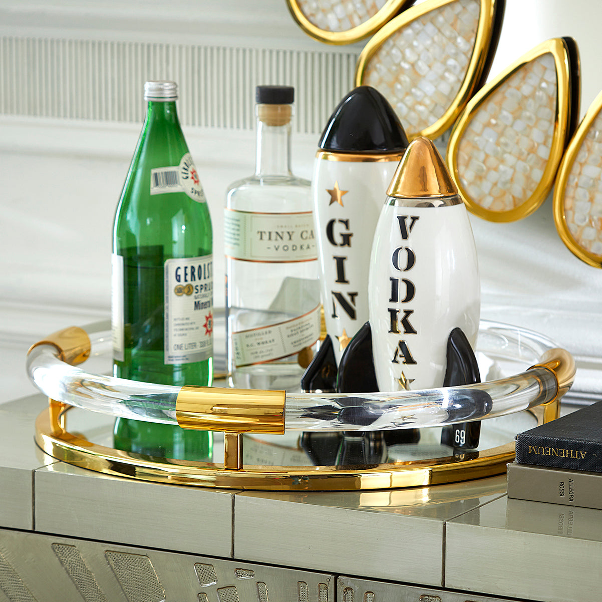 Jonathan Adler Vodka Rocket Decanter