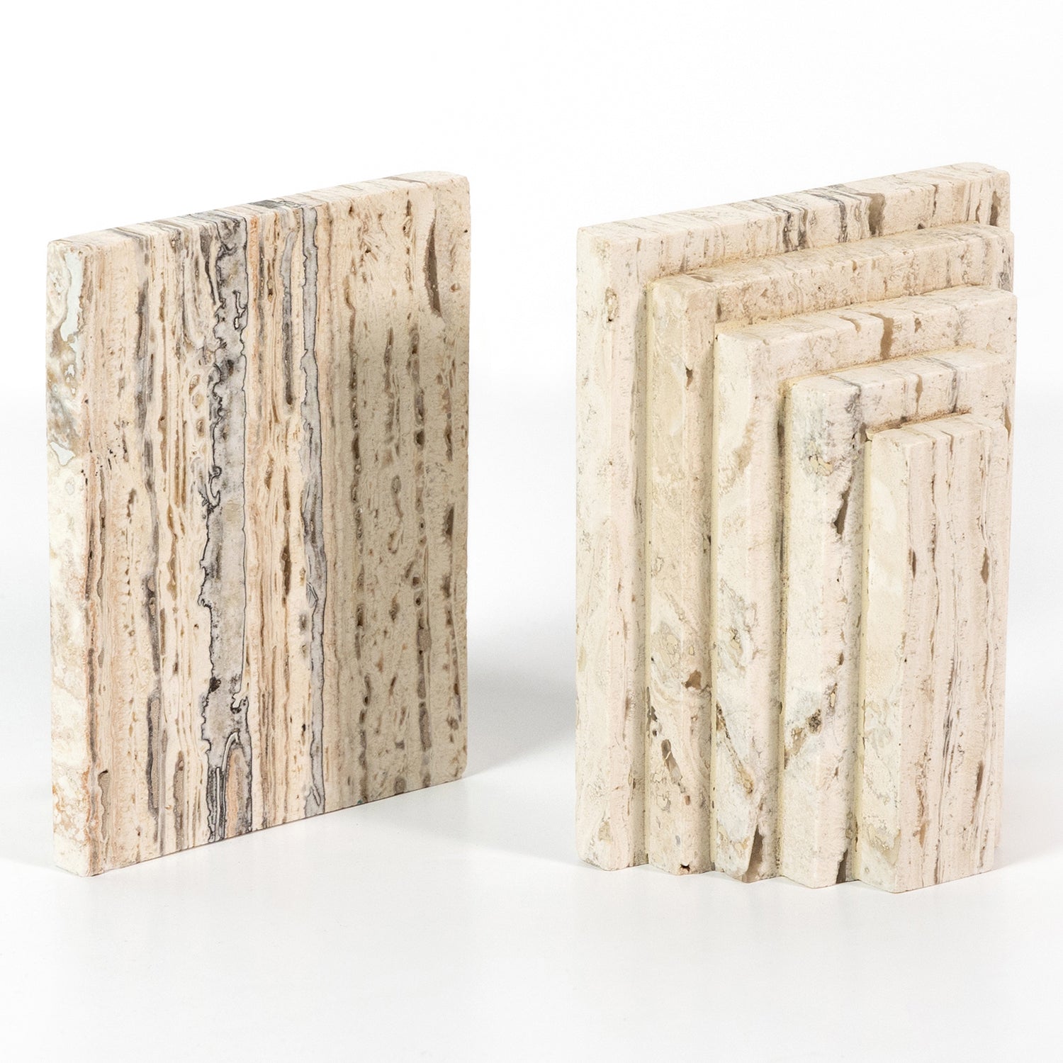 Four Hands Stepped Bookend Set