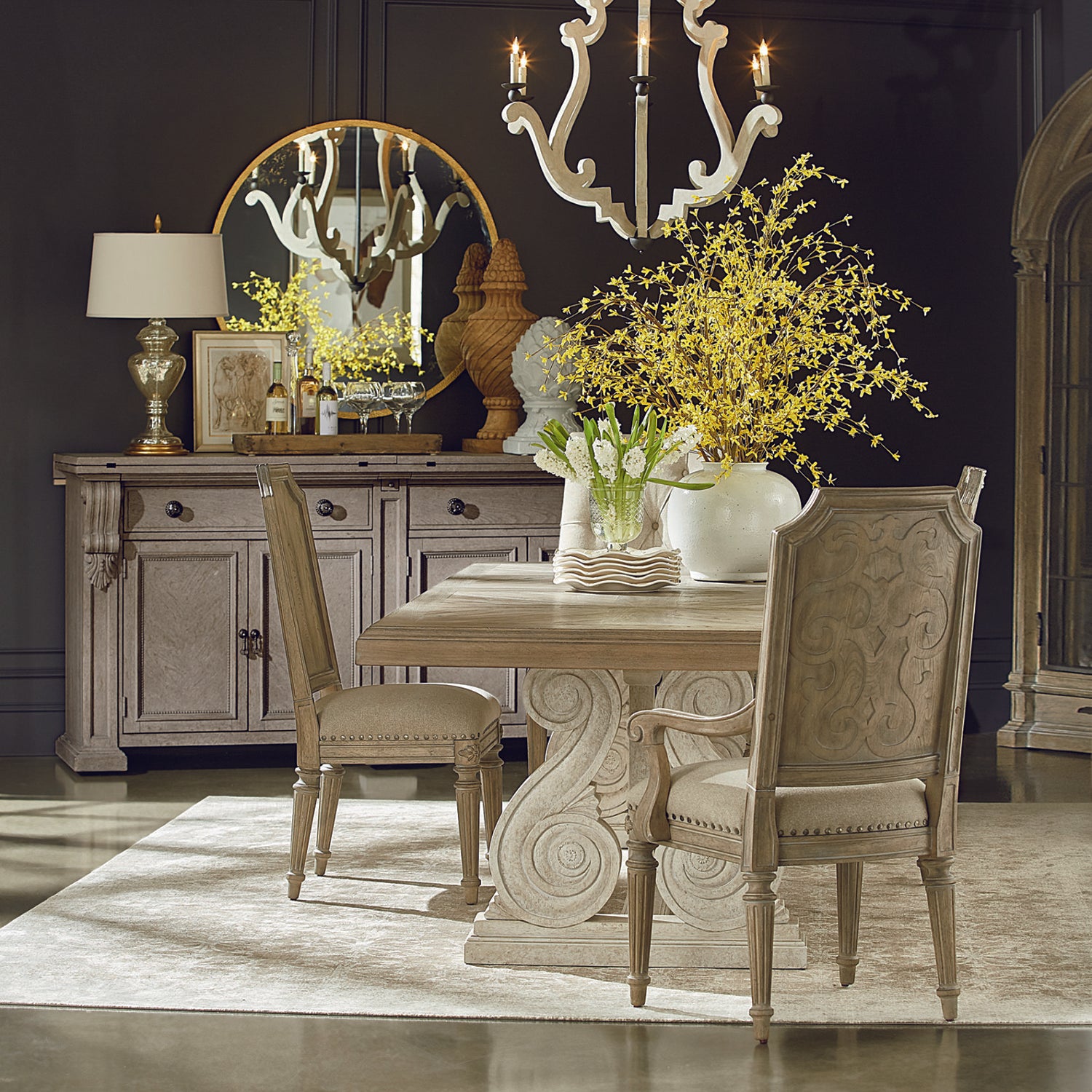 A.R.T. Furniture Arch Salvage Mills Side Chair Set Of 2