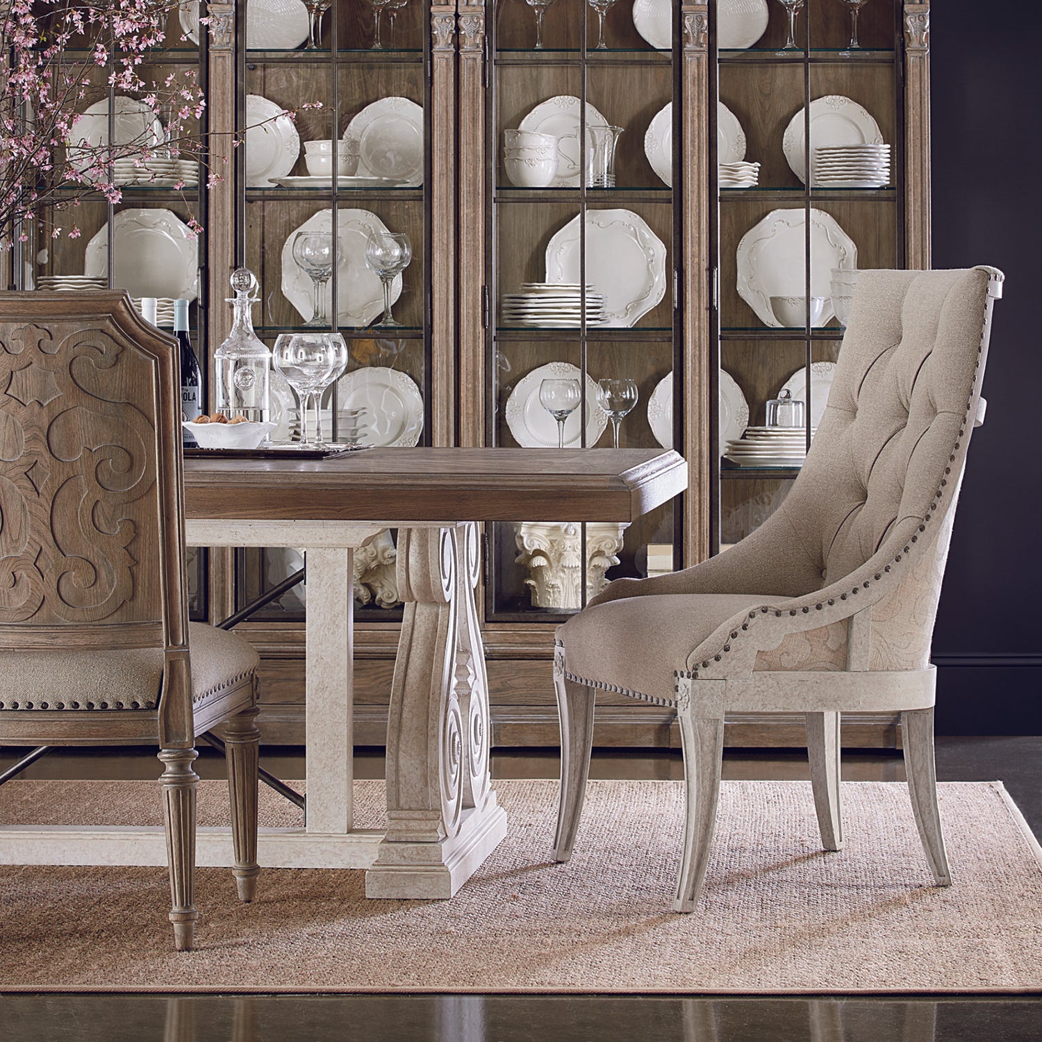 A.R.T. Furniture Arch Salvage Mills Side Chair Set Of 2