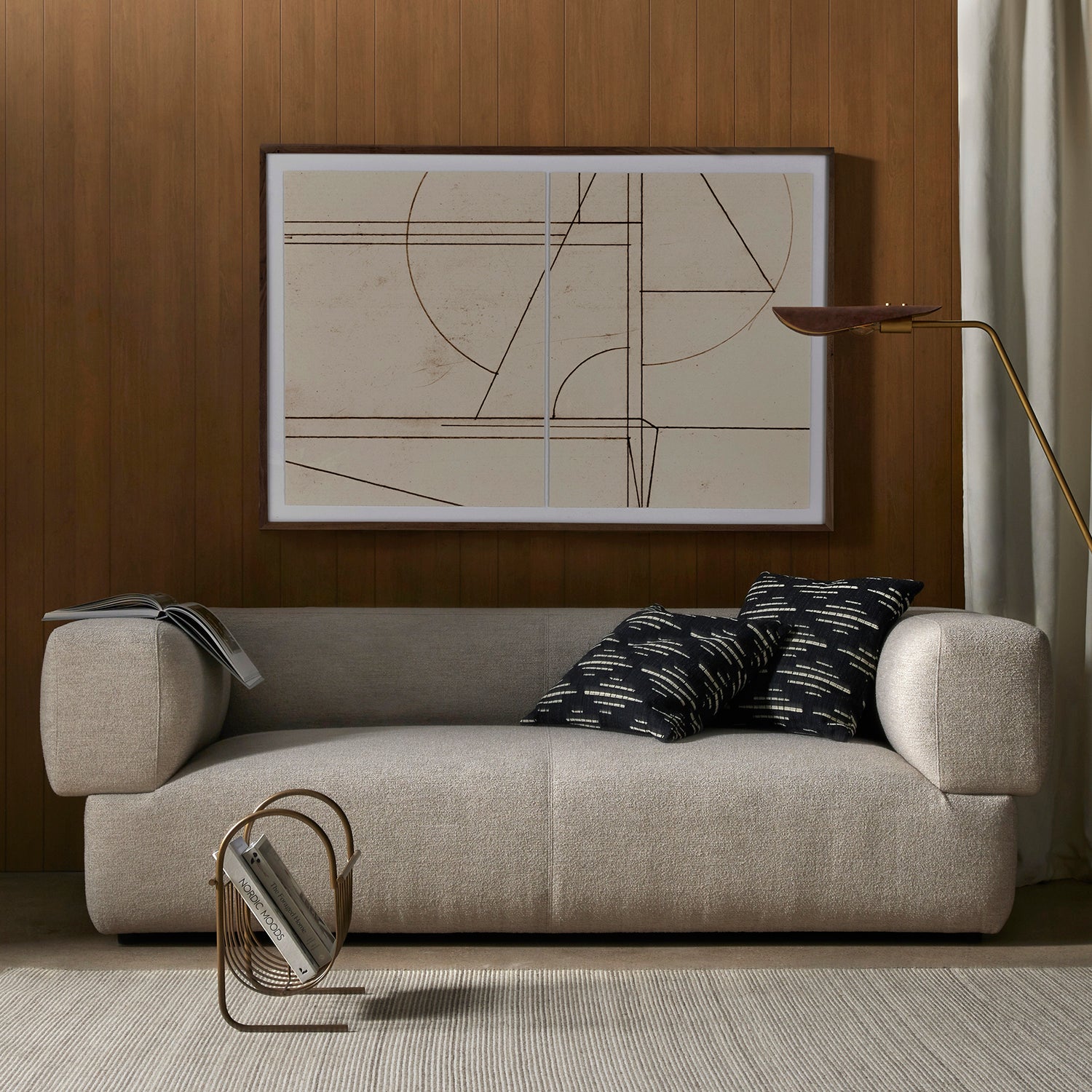 Four Hands Minimod 1 + Minimod 2 Framed Art