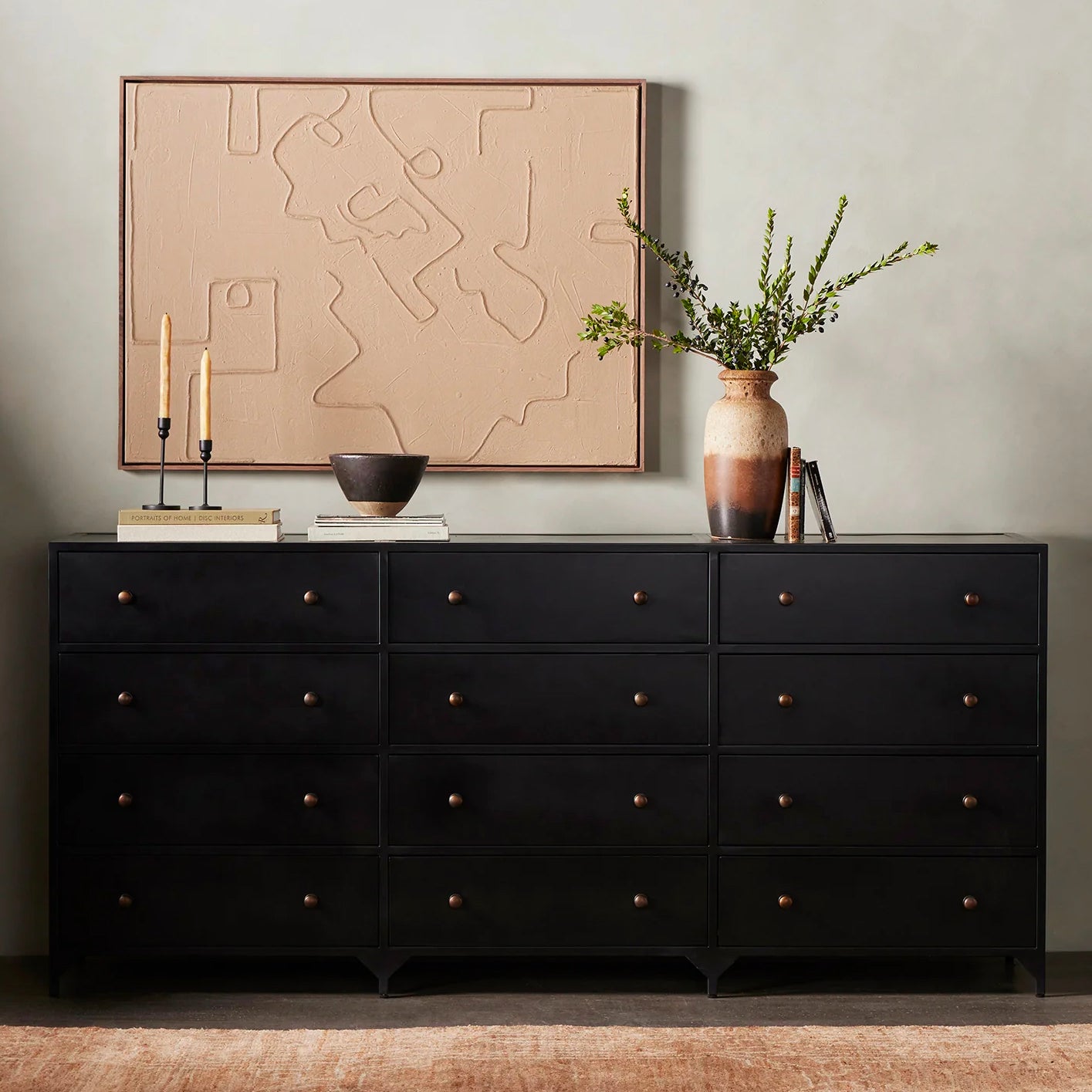 Four Hands Belmont 12 Drawer Dresser Four Hands Belmont 12 Drawer Dresser