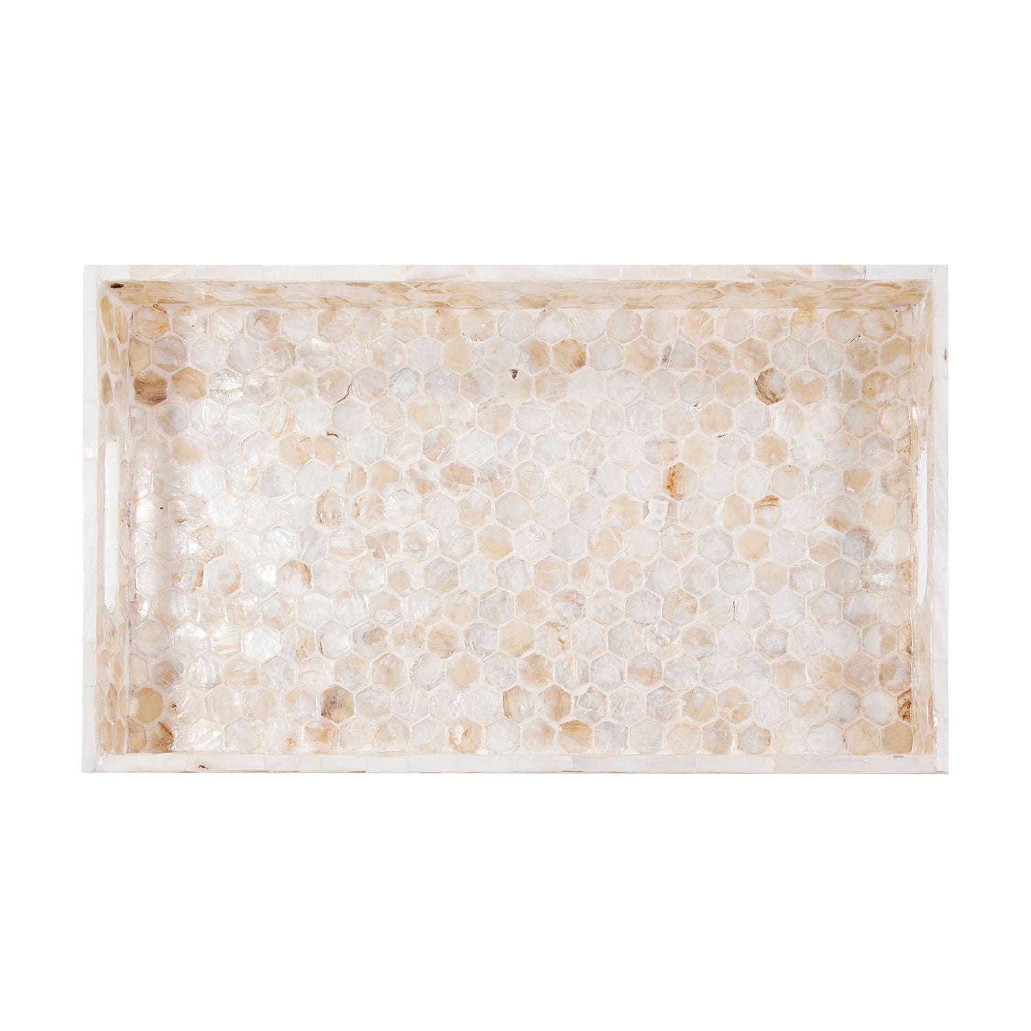 Rectangular Capiz Shell Tray