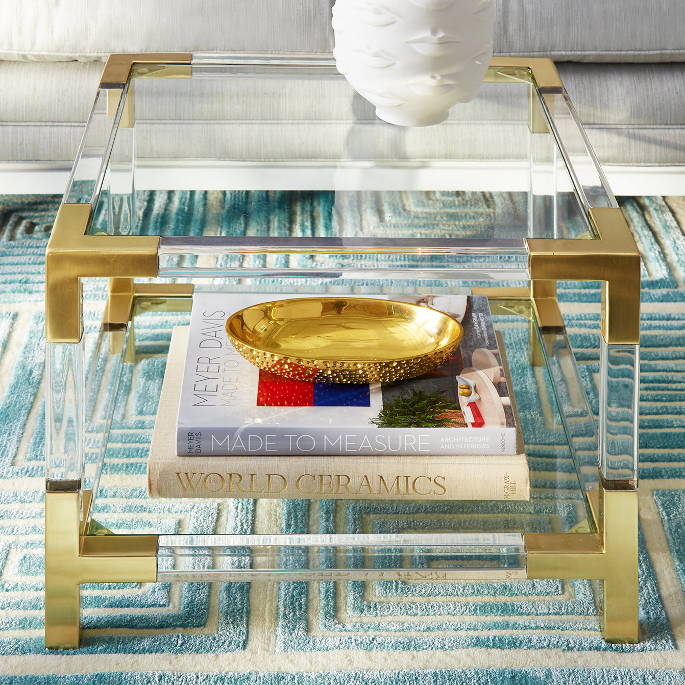 Jonathan Adler Jacques Two Tier Accent Table