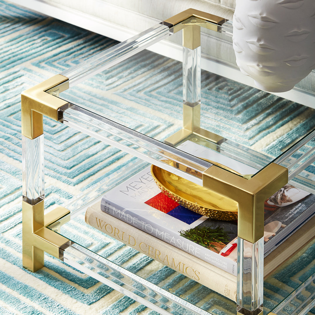 Jonathan Adler Jacques Two Tier Accent Table