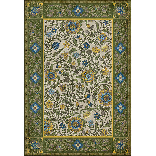 Indian Quilt - Bombay Vinyl Floorcloth