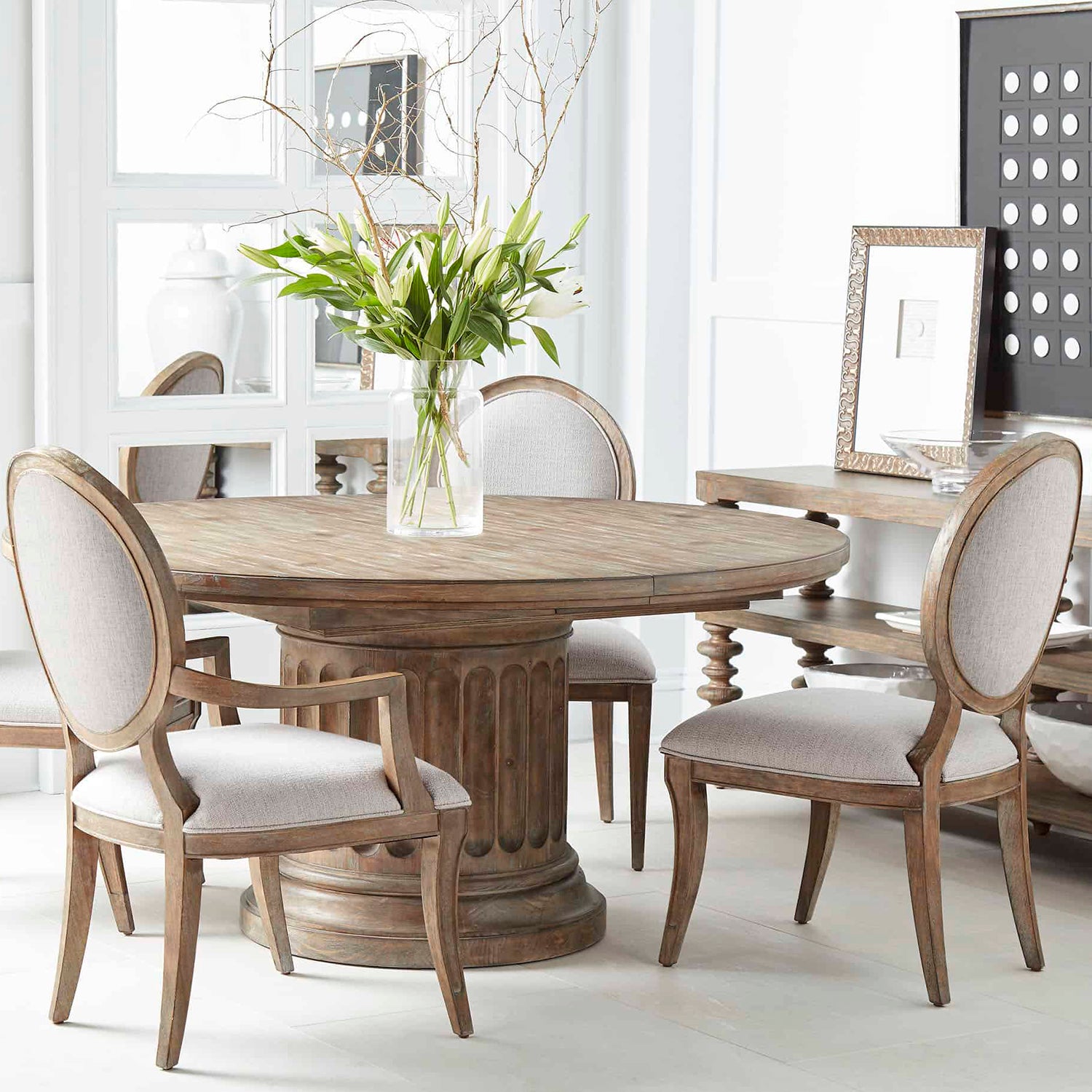 A.R.T. Furniture Architrave Oval Arm Chair Set Of 2