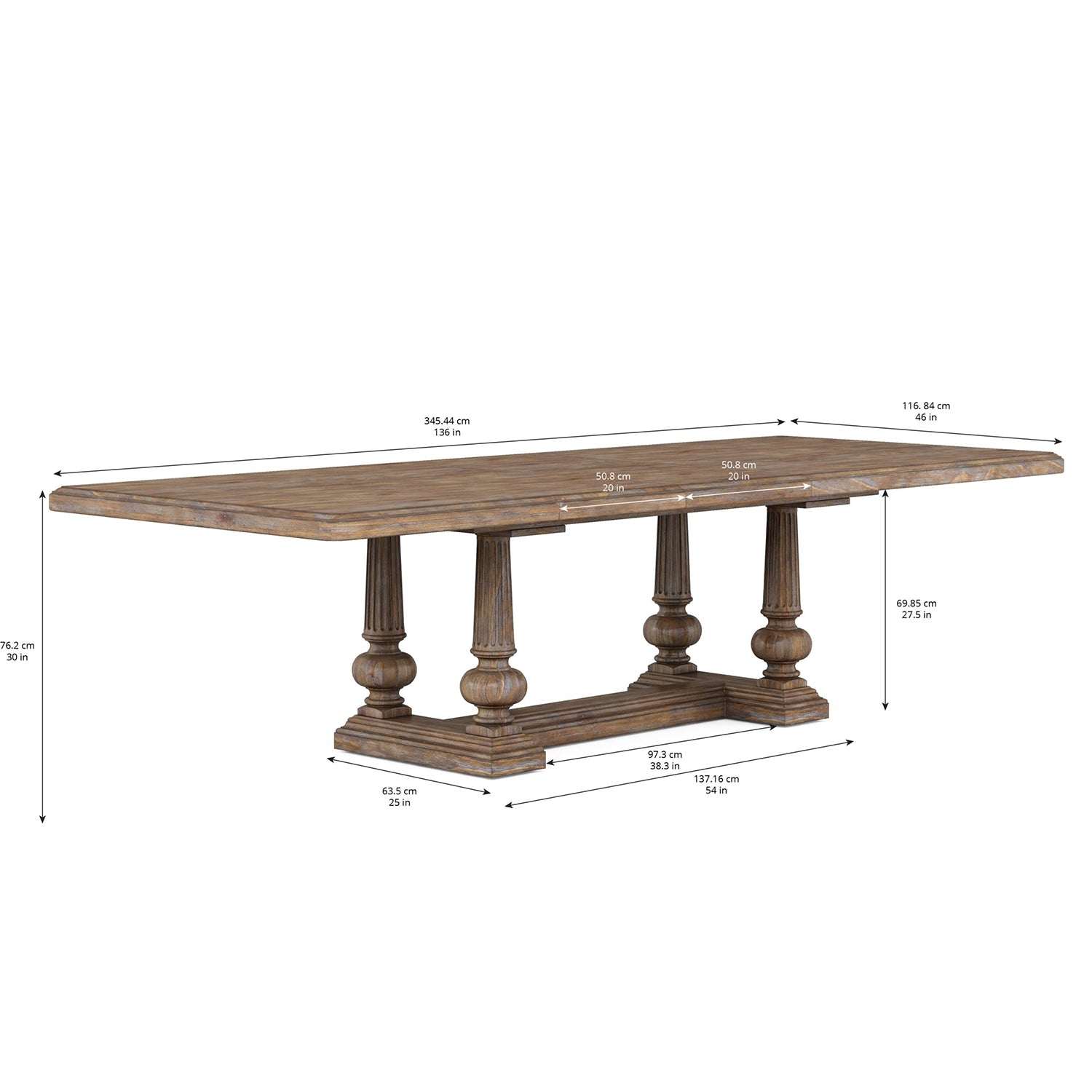 A.R.T. Furniture Architrave Trestle Dining Table