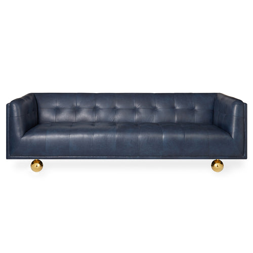 Jonathan Adler Claridge Leather Sofa