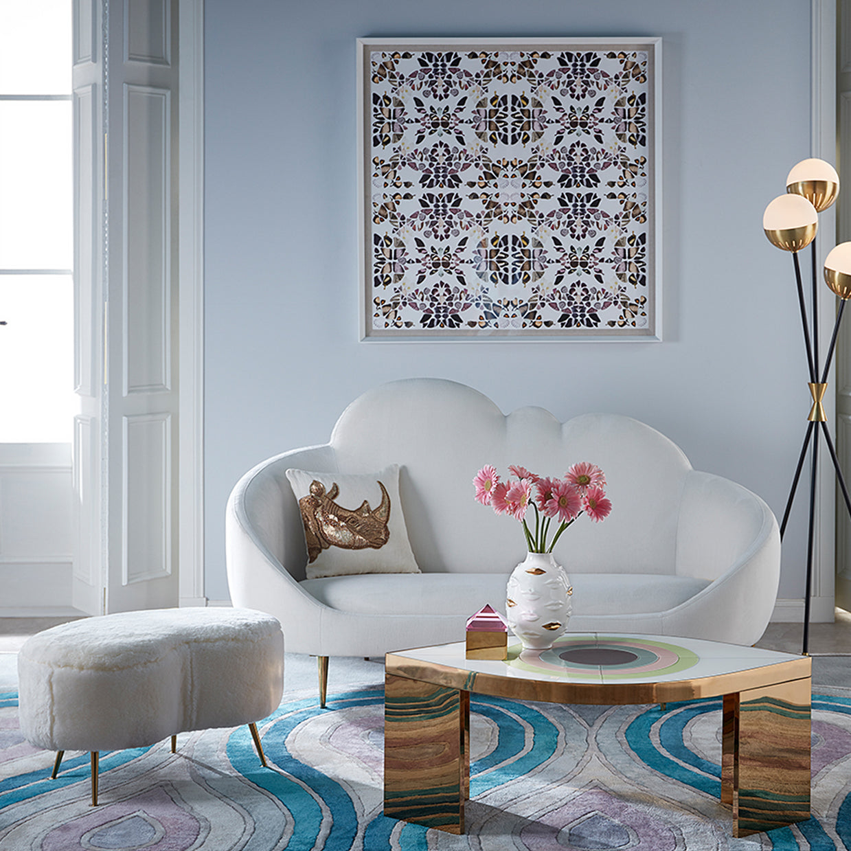 Jonathan Adler Kidney Ottoman