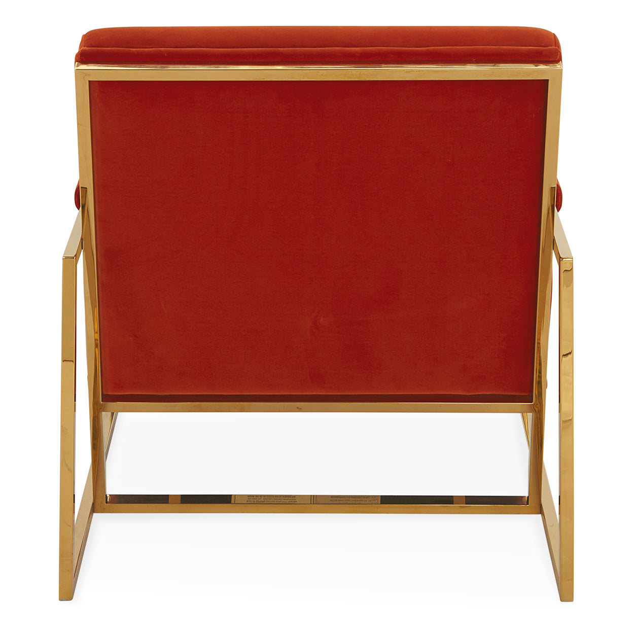 Jonathan Adler Channeled Goldfinger Lounge Chair