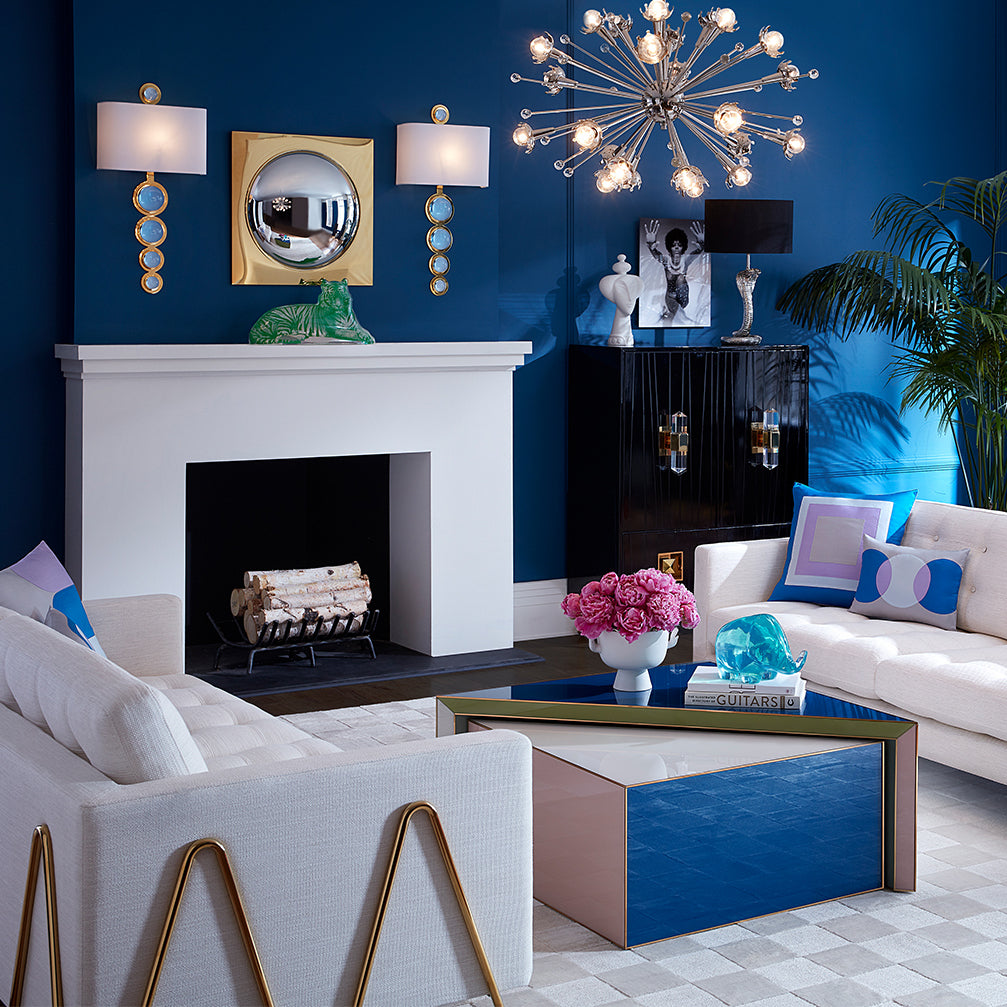 Jonathan Adler Globo Convex Wall Mirror