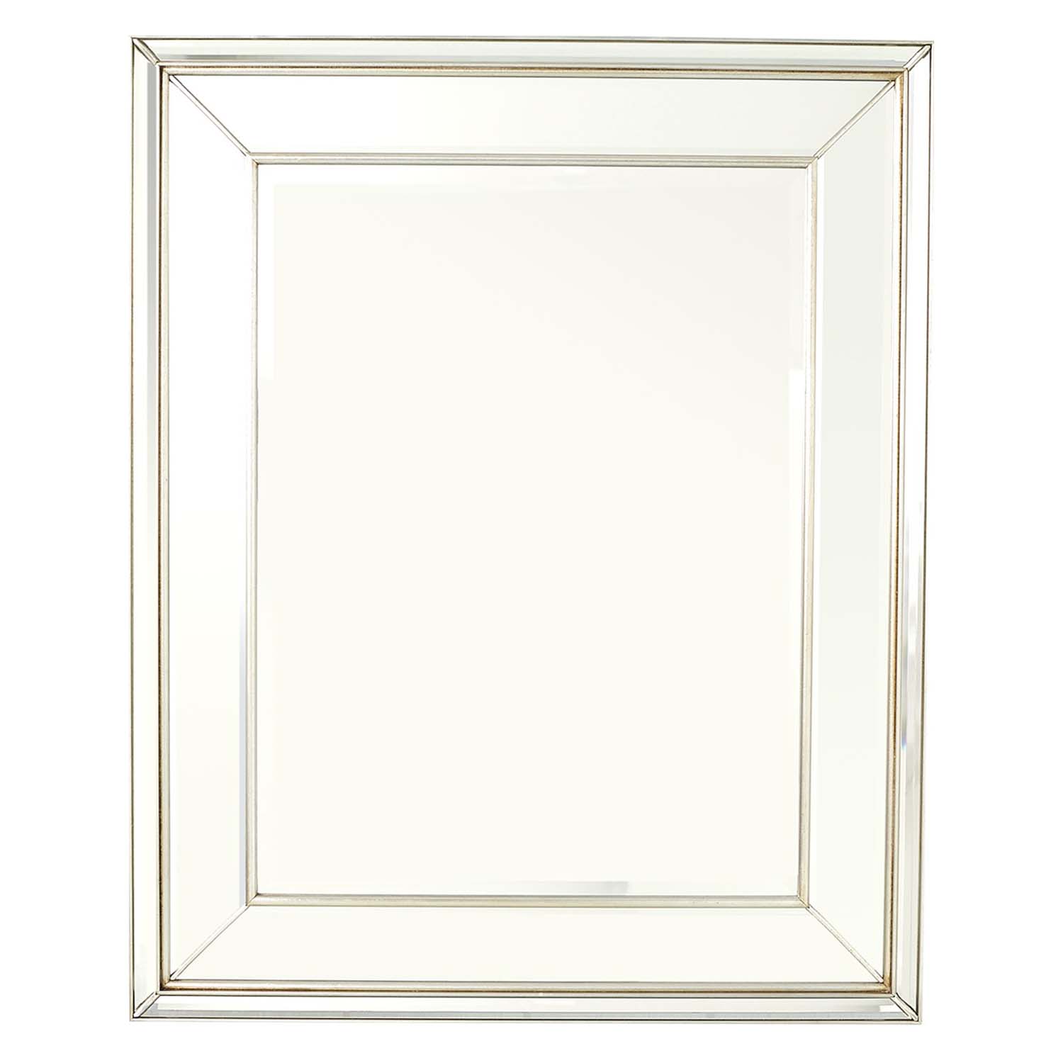 Global Views Bevel on Bevel Wall Mirror