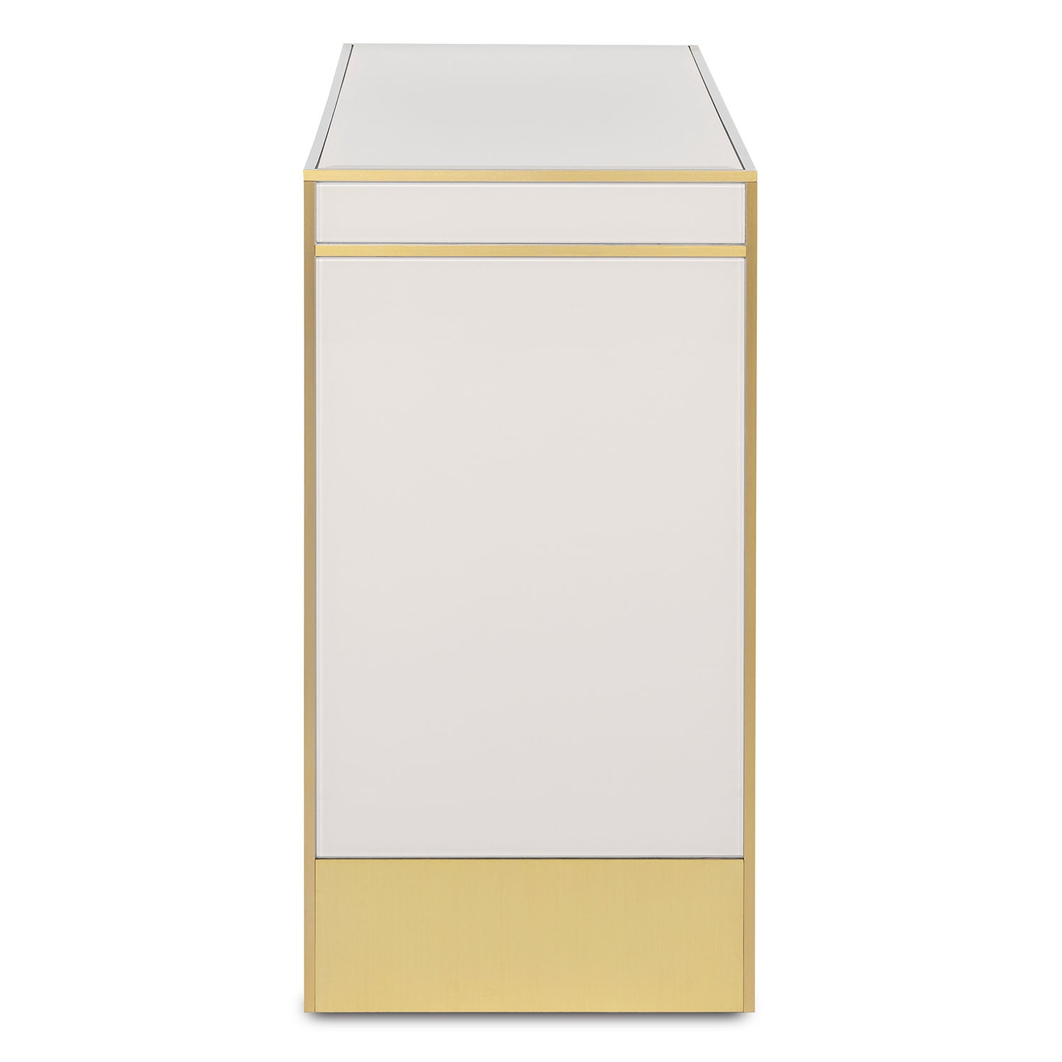 Currey & Co Arden Ivory Console Table - Final Sale