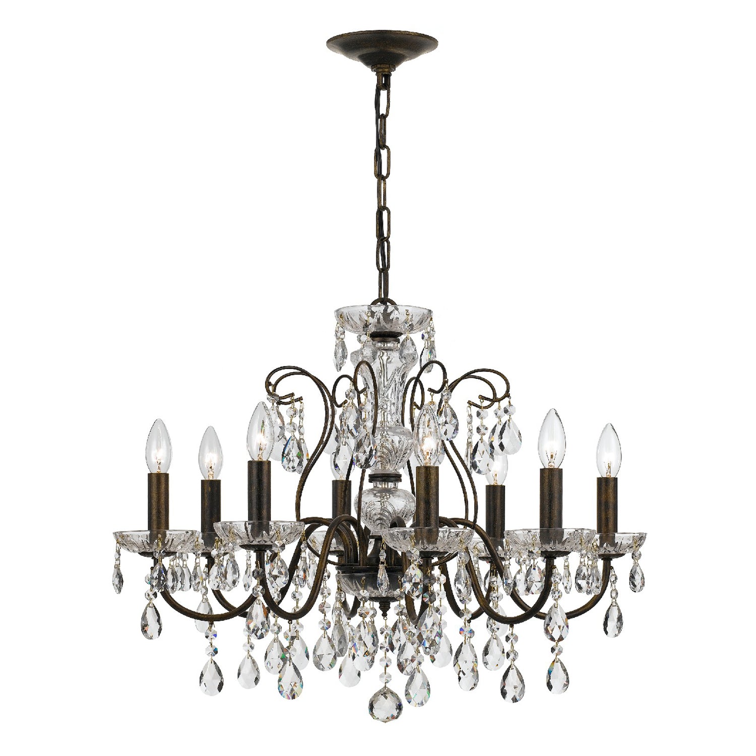 Crystorama Butler 8-Light Chandelier