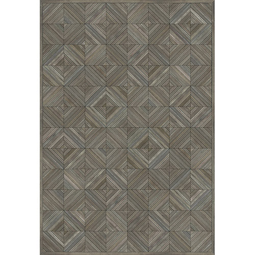 School of Thought - Applying Thought Vinyl Floorcloth