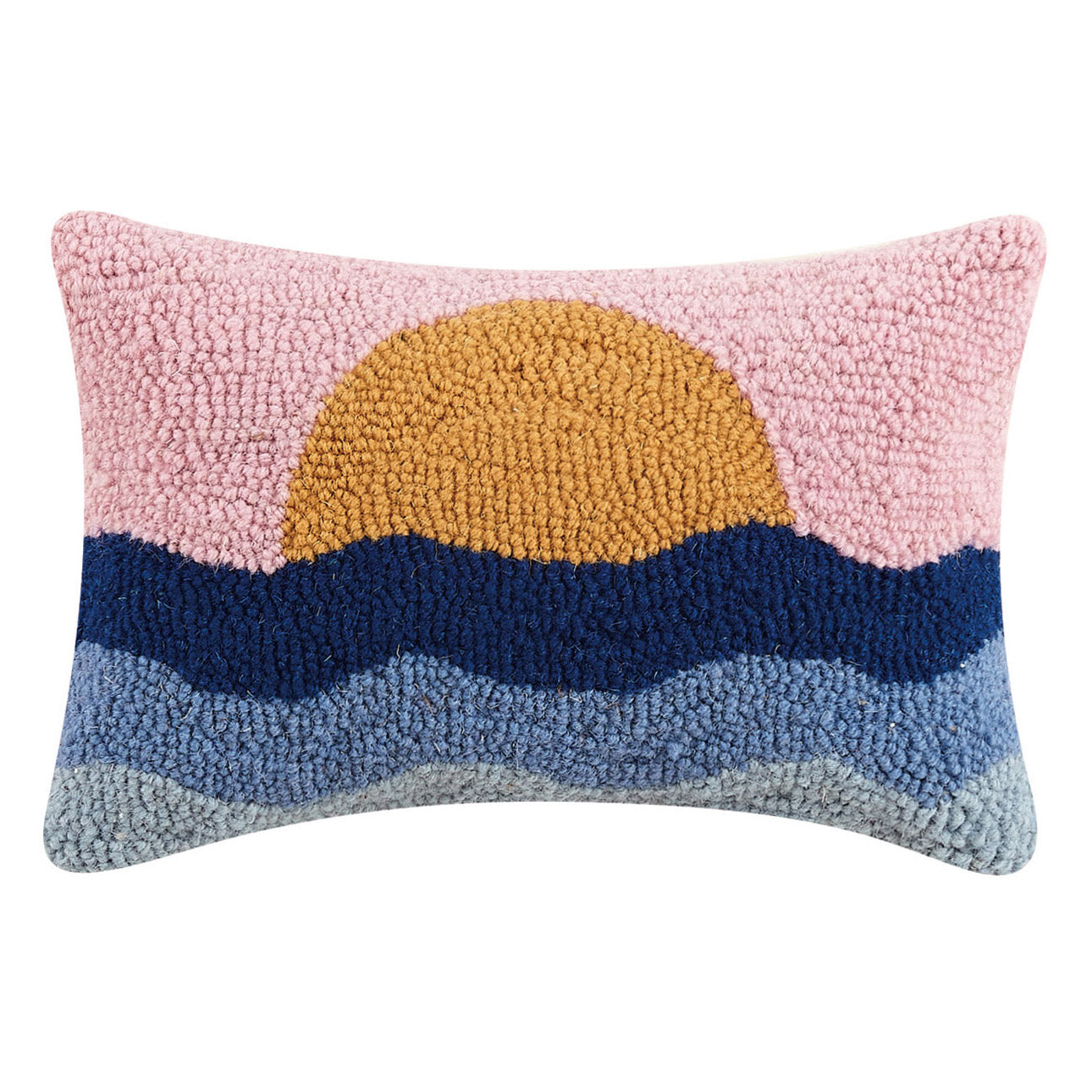 Sunset Hook Throw Pillow