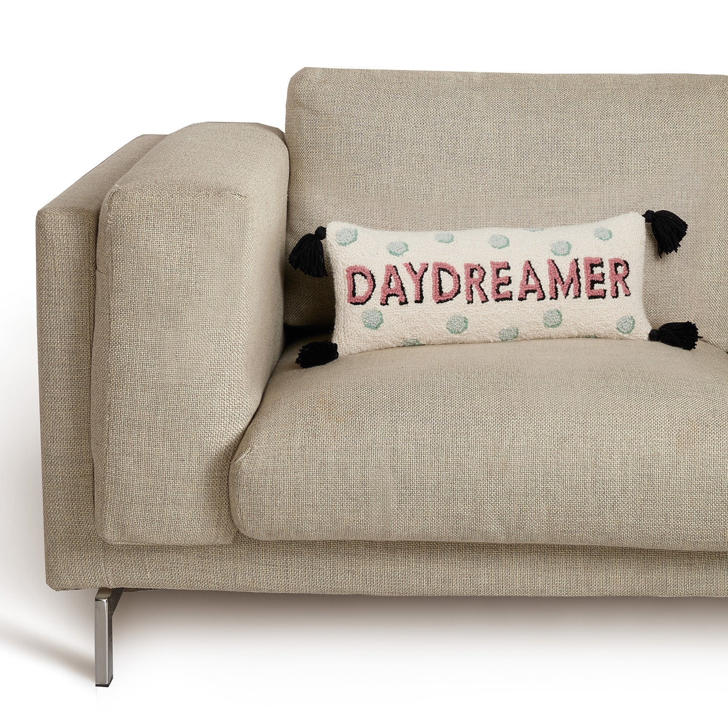 Yvonne Ellen Daydreamer Hook Throw Pillow