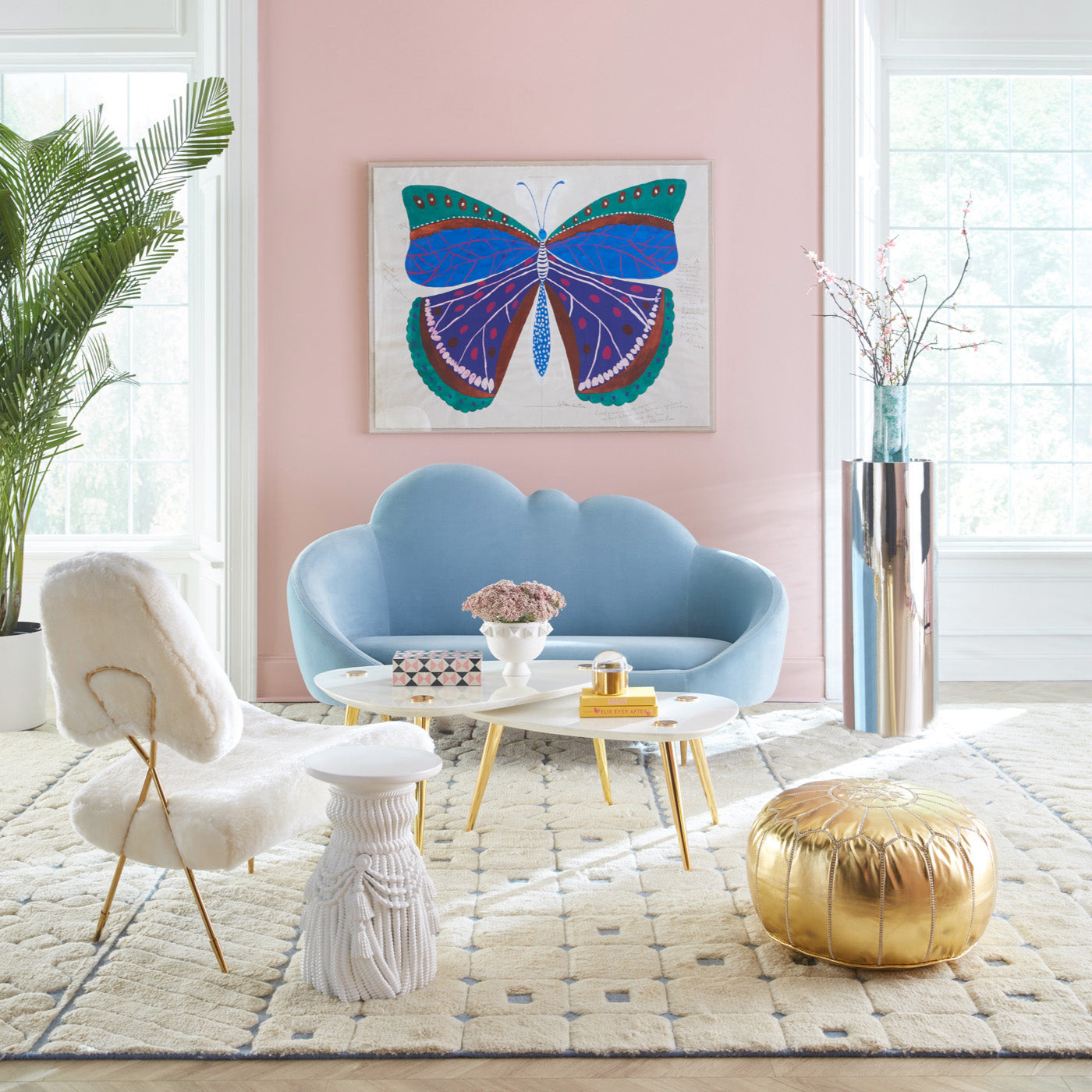 Jonathan Adler Ether Cloud Settee