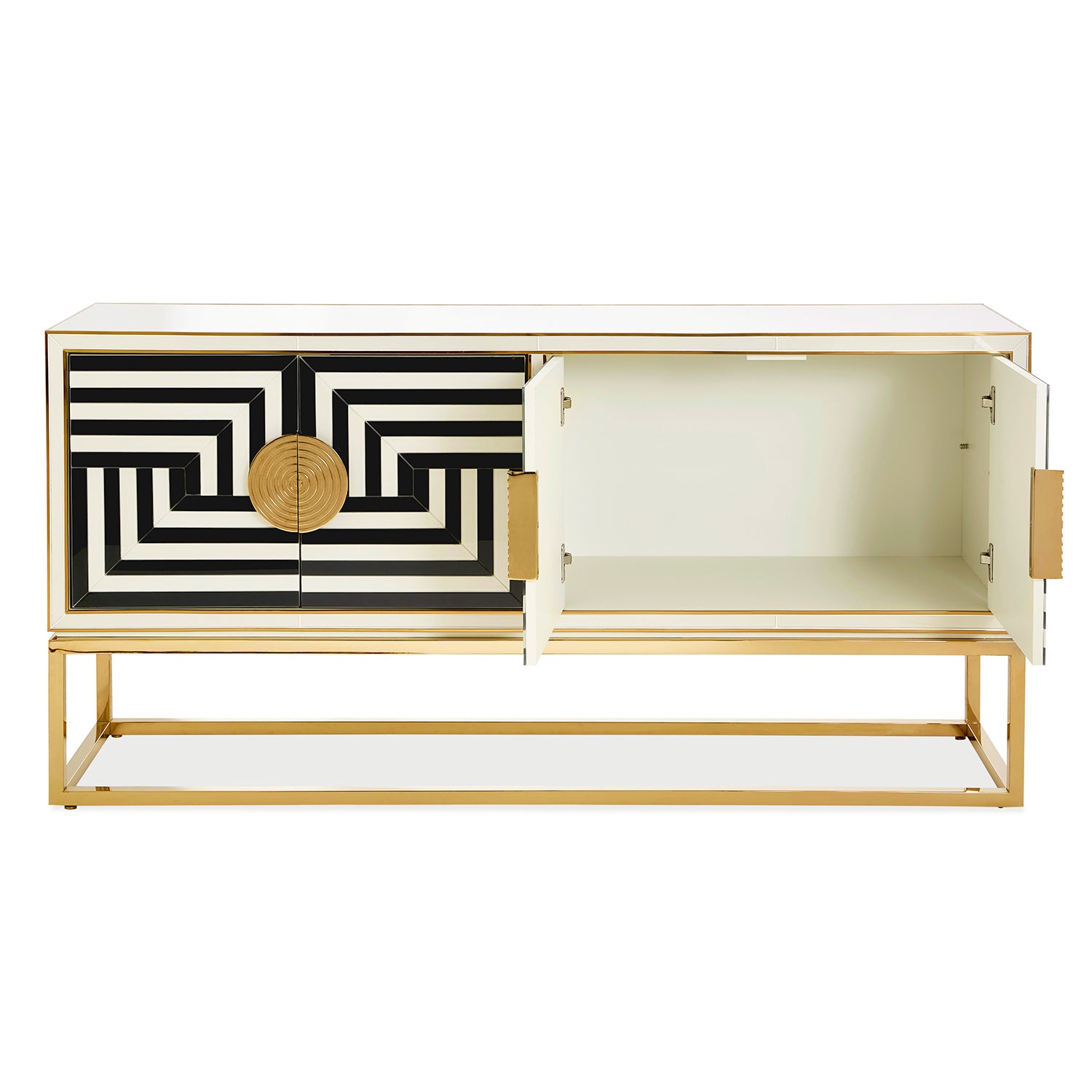 Jonathan Adler Op Art Credenza