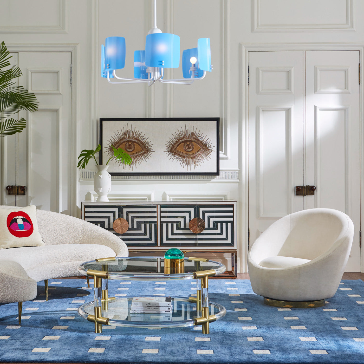 Jonathan Adler Op Art Credenza