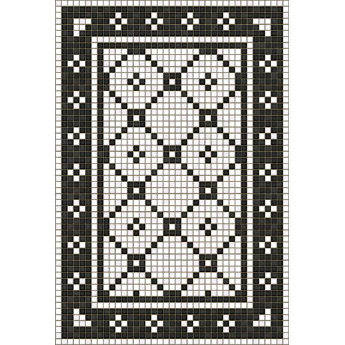 Mosaic A - Allerton Avenue Vinyl Floorcloth