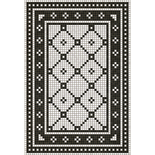 Mosaic A - Allerton Avenue Vinyl Floorcloth