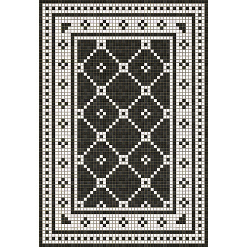 Mosaic A - Elmhurst Avenue Vinyl Floorcloth
