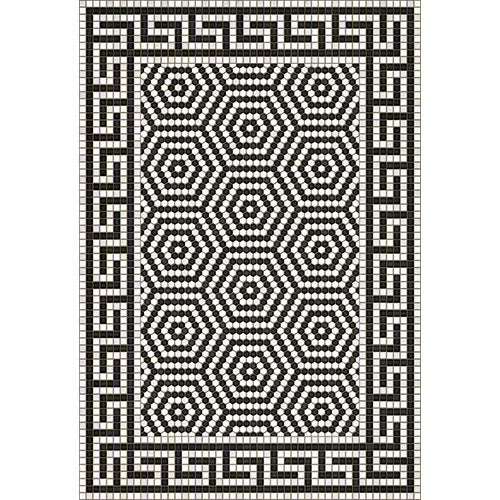 Mosaic E - Jackson Heights Vinyl Floorcloth