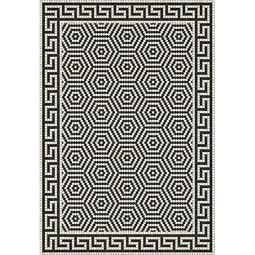 Mosaic E - Jackson Heights Vinyl Floorcloth