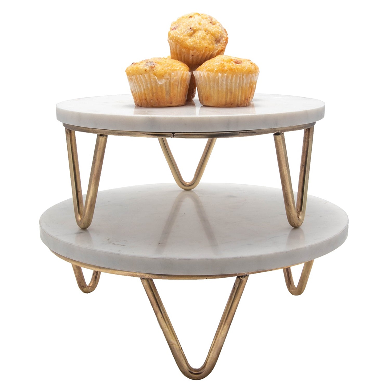 Burks Marble Cake Stand