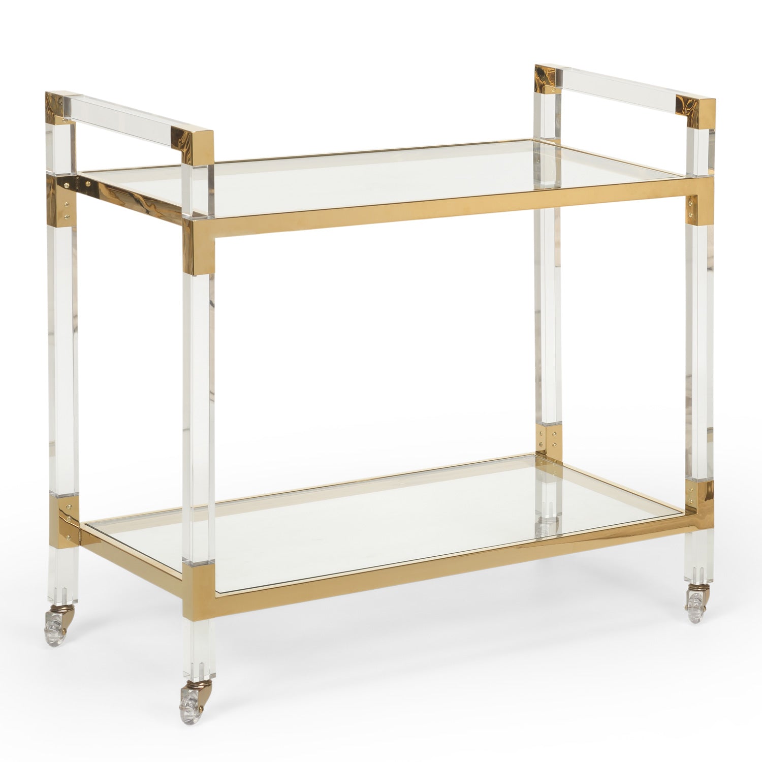 Chelsea House Acrylic Bar Cart