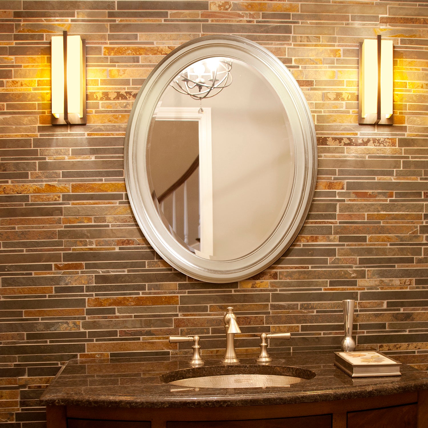 George Oval Wall Mirror