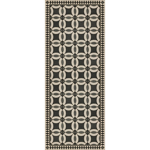 Wedding Ring - Imogen Vinyl Floorcloth