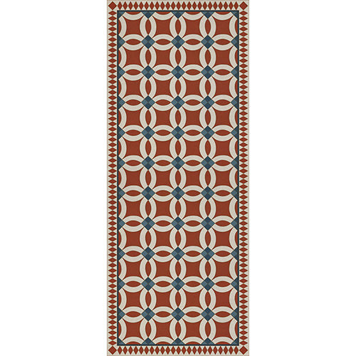 Wedding Ring - Ramona Vinyl Floorcloth