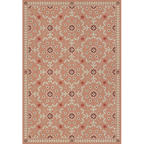 Whig Rose - Cupid & Folly Vinyl Floorcloth