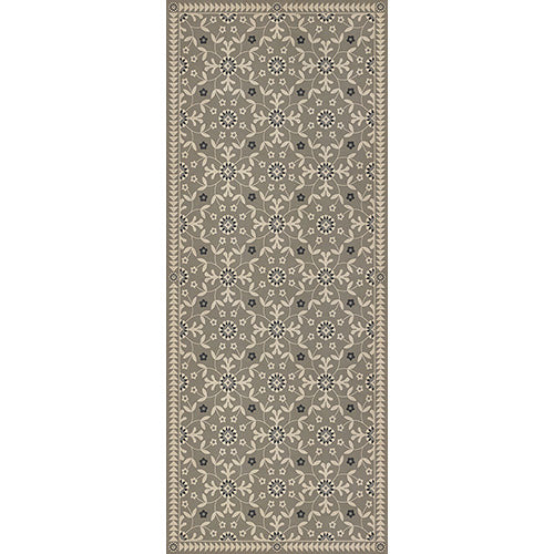 Whig Rose - To The Nightingale Vinyl Floorcloth