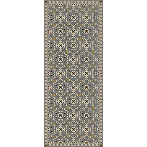 Whig Rose - When Others Soundly Slept Vinyl Floorcloth