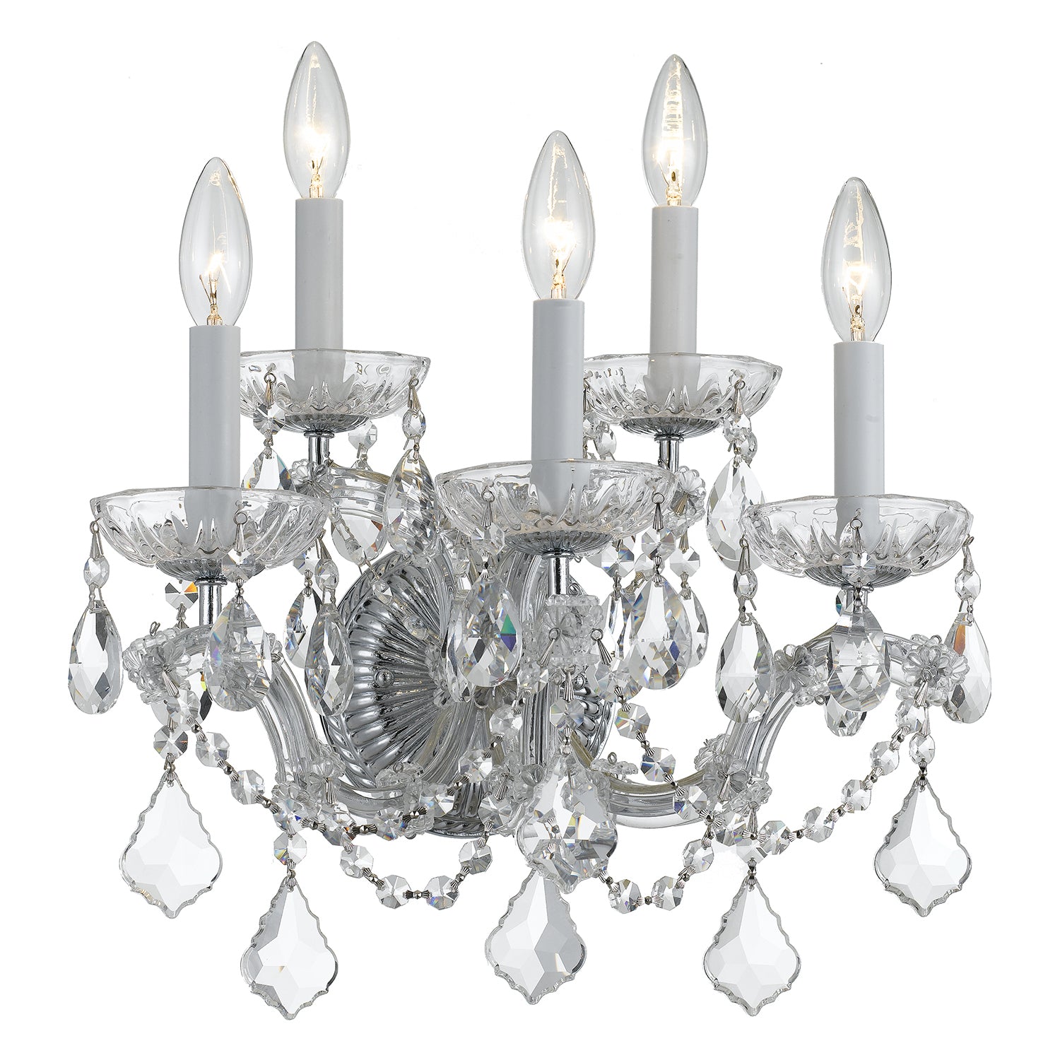 Crystorama Maria Theresa 4404 5-Light Wall Sconce