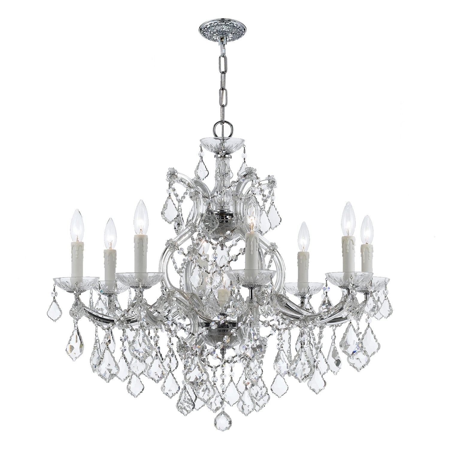 Crystorama Maria Theresa 4408 9-Light Chandelier