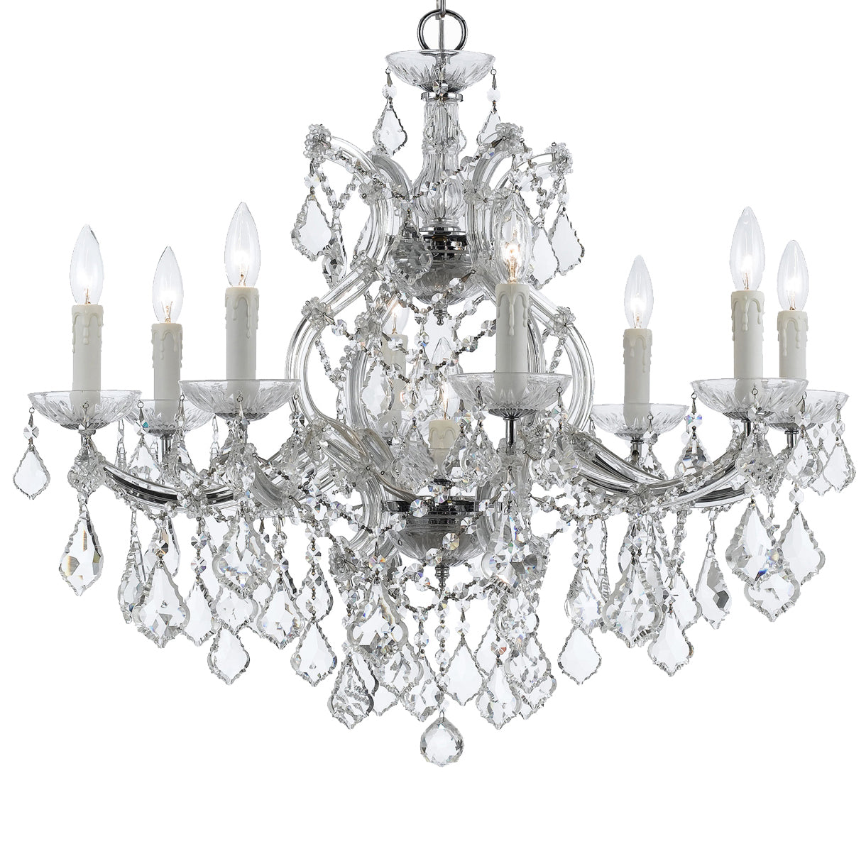 Crystorama Maria Theresa 4408 9-Light Chandelier