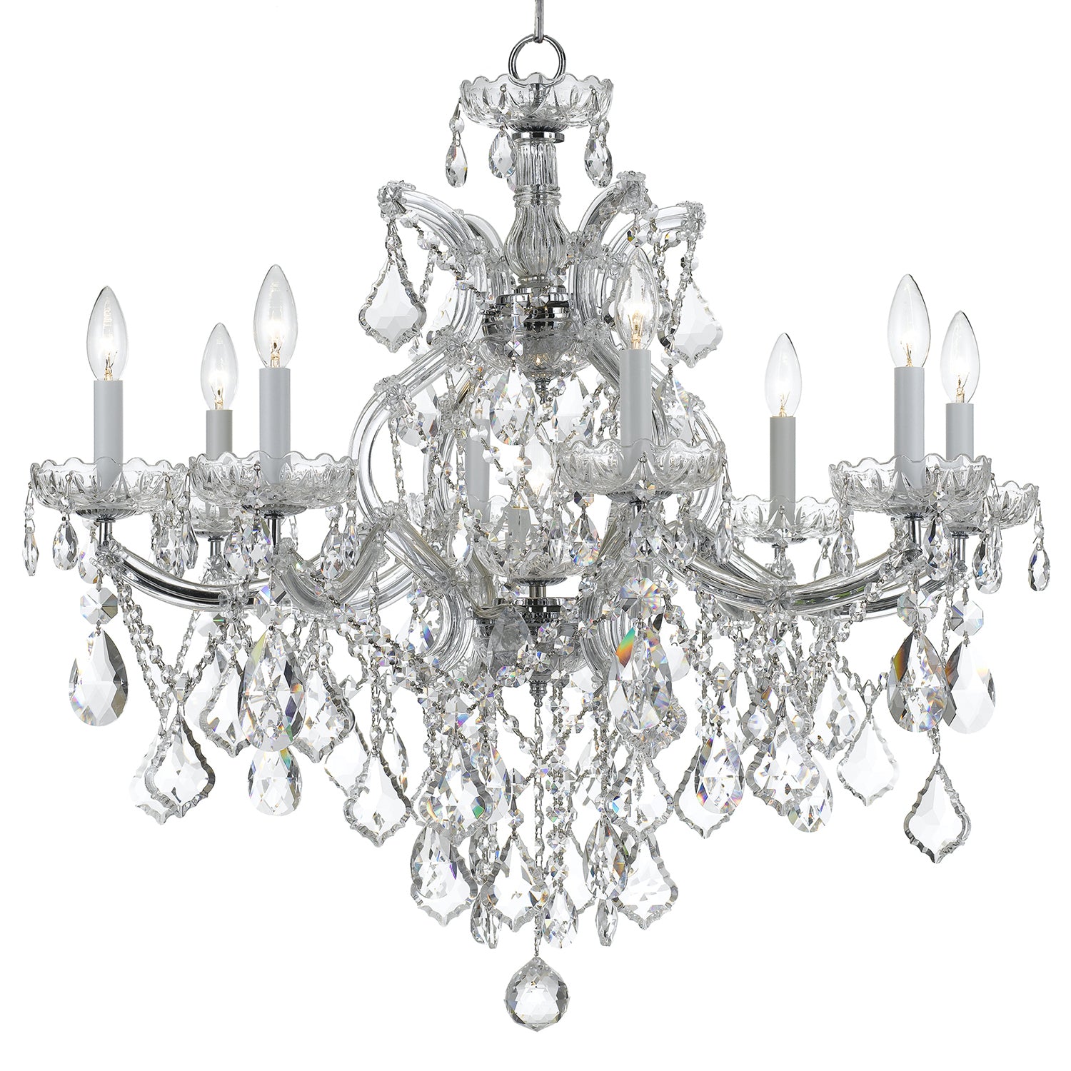 Crystorama Maria Theresa 4409 9-Light Chandelier