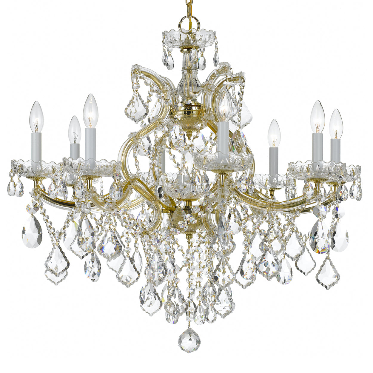 Crystorama Maria Theresa 4409 9-Light Chandelier