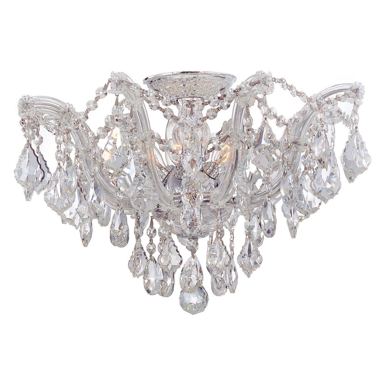 Crystorama Maria Theresa 5-Light Semi Flush Ceiling Mount