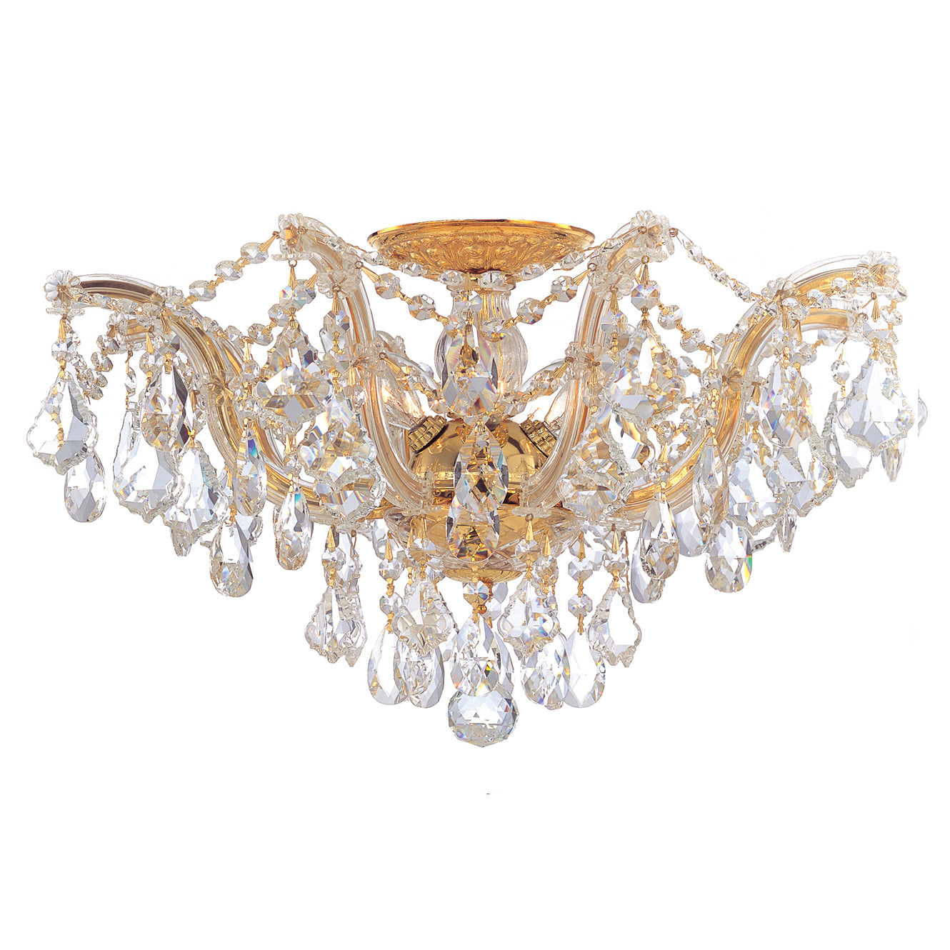 Crystorama Maria Theresa 5-Light Semi Flush Ceiling Mount