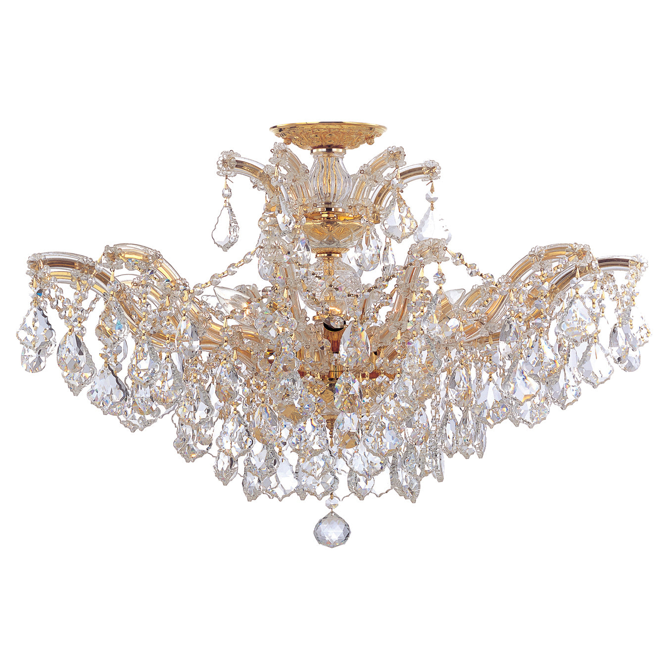 Crystorama Maria Theresa 6-Light Semi Flush Ceiling Mount