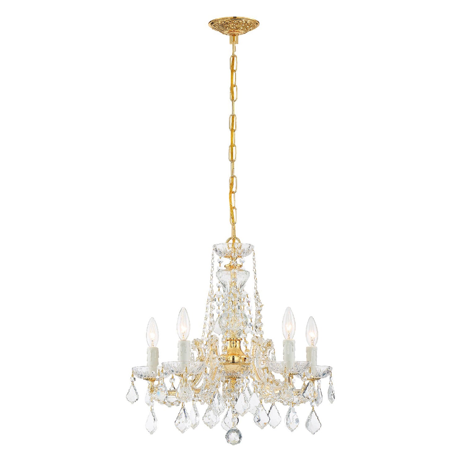 Crystorama Maria Theresa 4476 5-Light Mini Chandelier